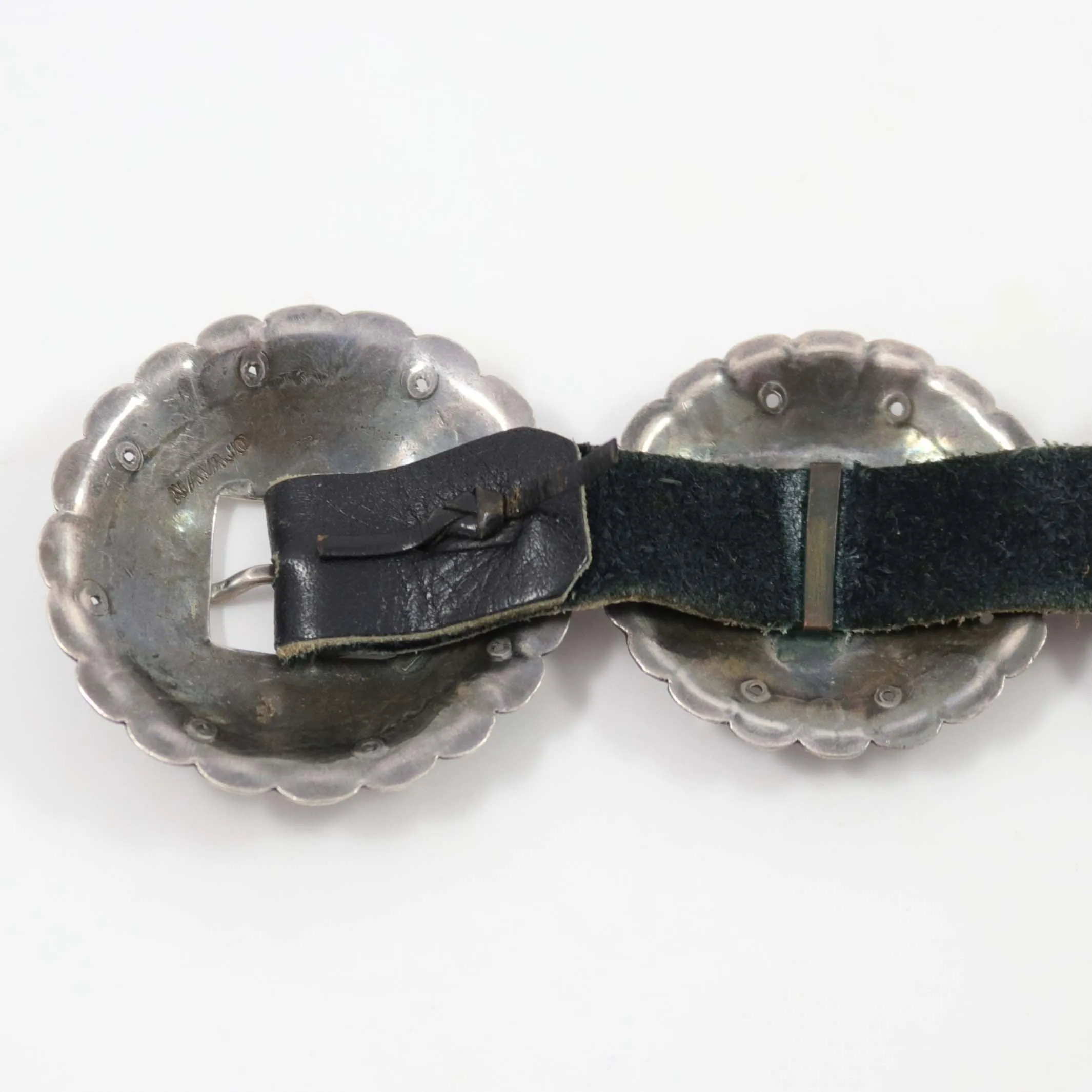 1950s Stamped Concho Belt