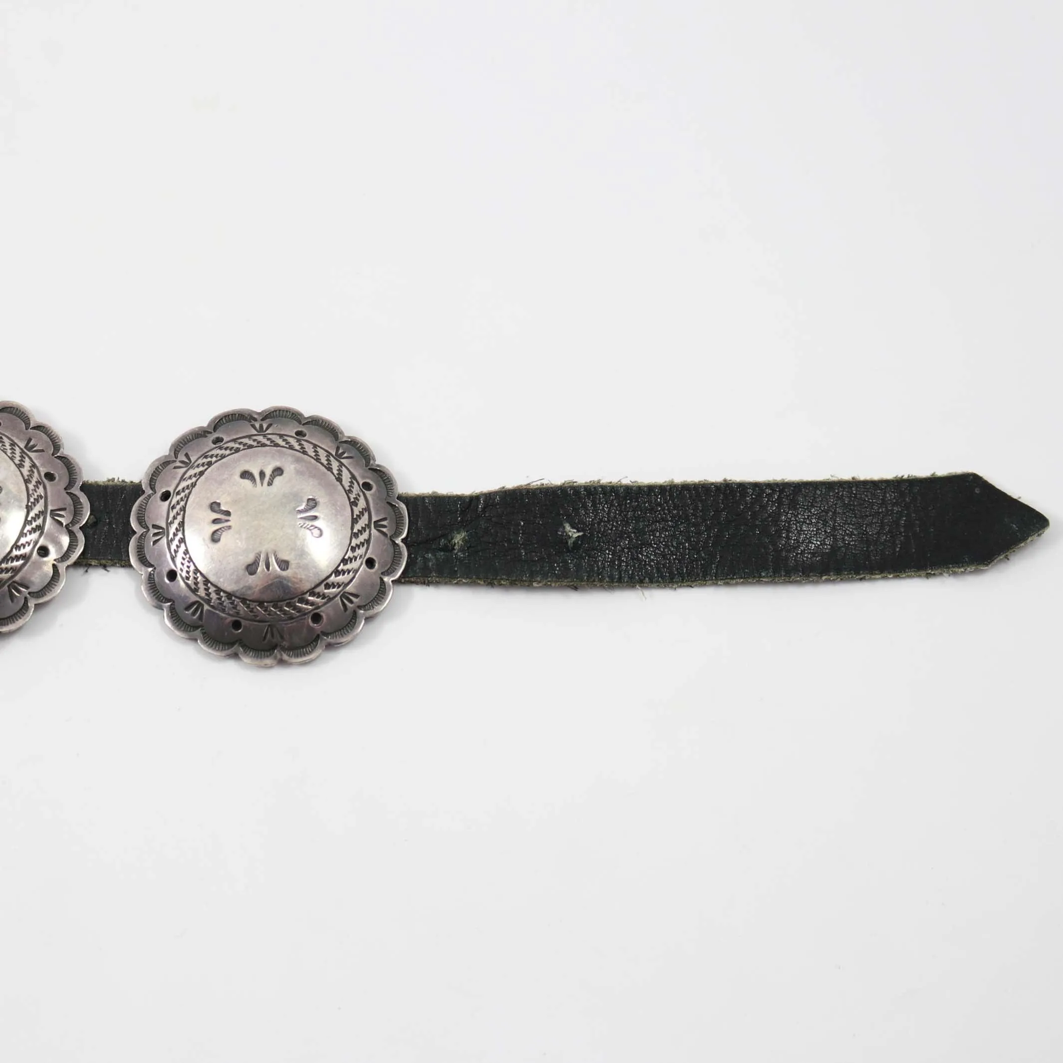 1950s Stamped Concho Belt