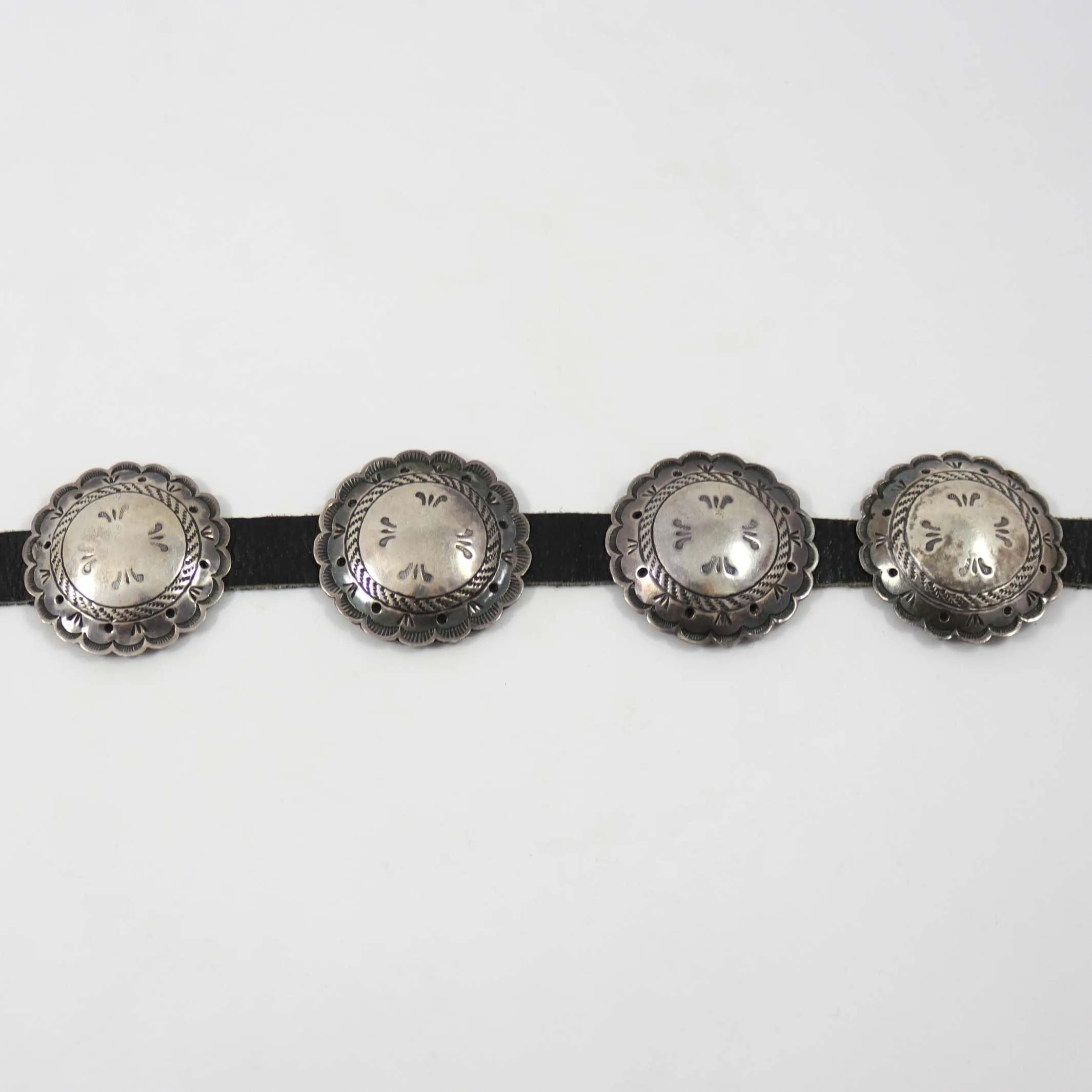 1950s Stamped Concho Belt