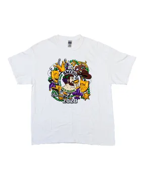 2020 Krewe of Bacchus Mardi Gras Souvenir T-Shirt