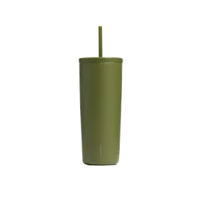 24oz Cold Cup in Olive Green