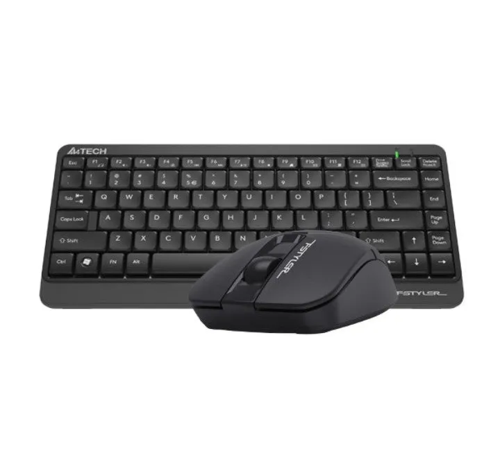 A4Tech FStyler Wireless Keyboard & Mouse FG1112 (Black)