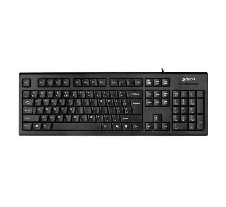 A4Tech Natural Wired Keyboard KRS-85 (Black) USB