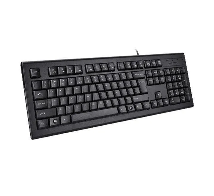 A4Tech Natural Wired Keyboard KRS-85 (Black) USB