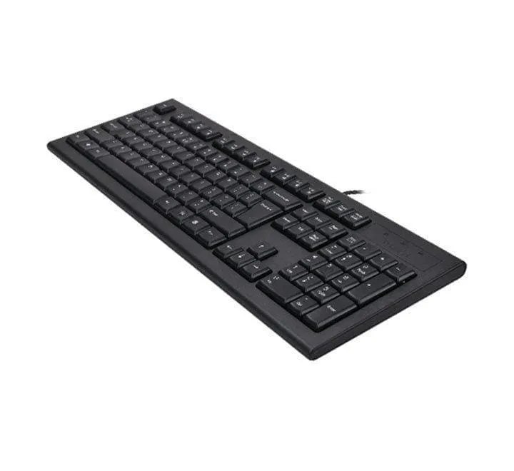 A4Tech Natural Wired Keyboard KRS-85 (Black) USB