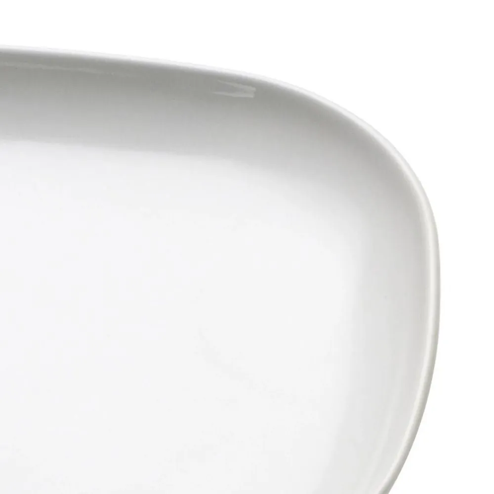 Alessi REB01/77 Ovale saucer for coffee cup white