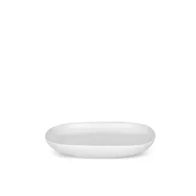 Alessi REB01/77 Ovale saucer for coffee cup white