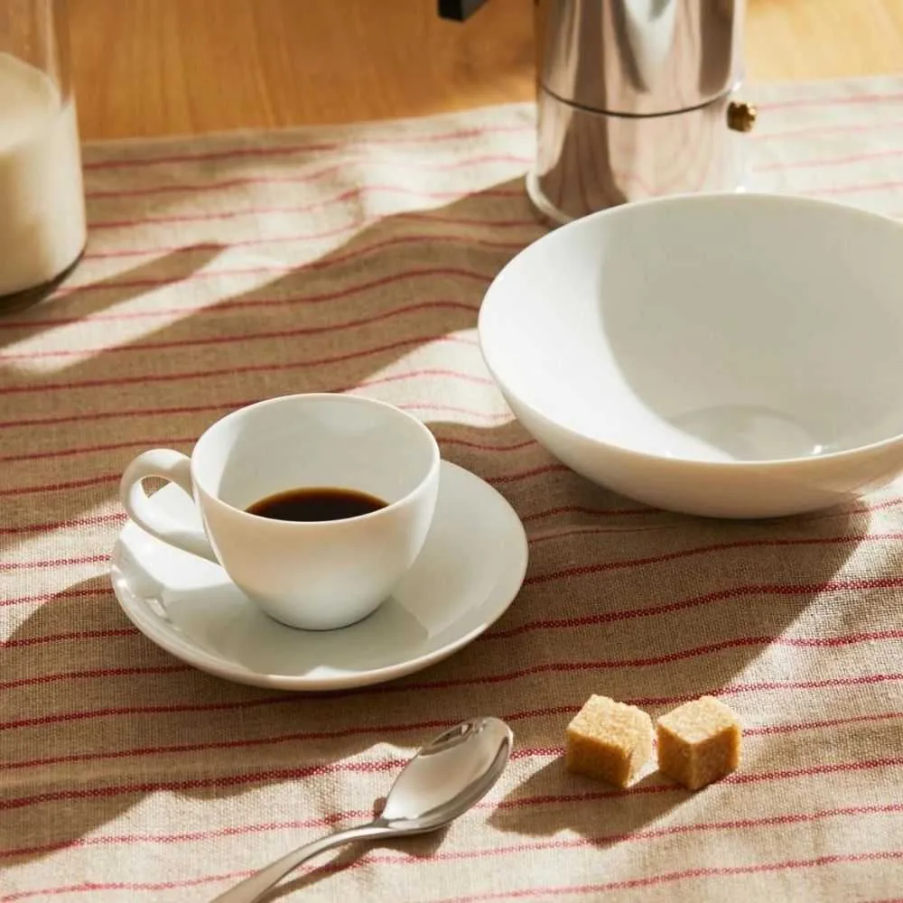 Alessi SG53/77 Mami saucer for coffee cup white