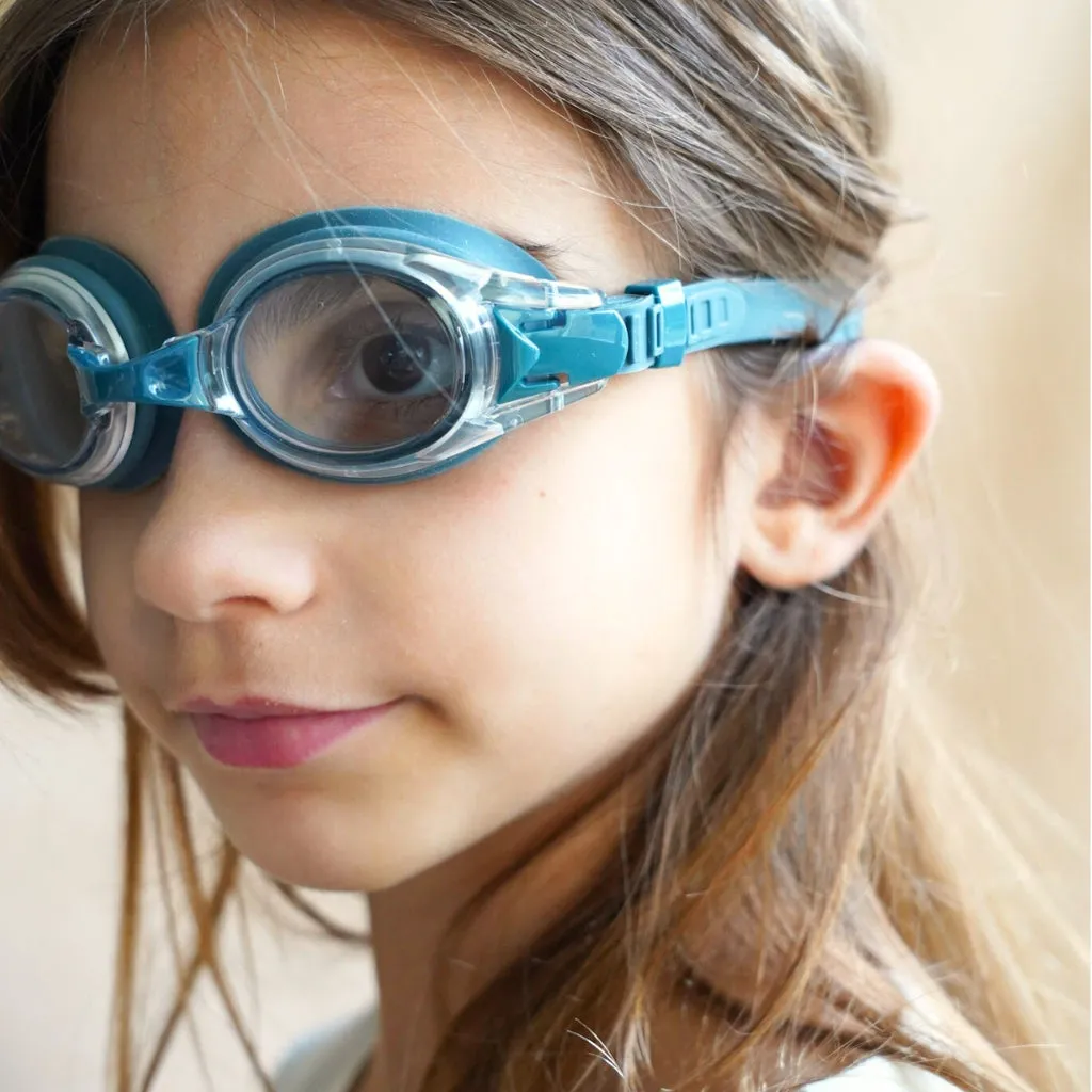 Anti UV   Fog Swim Goggles - Desert Teal
