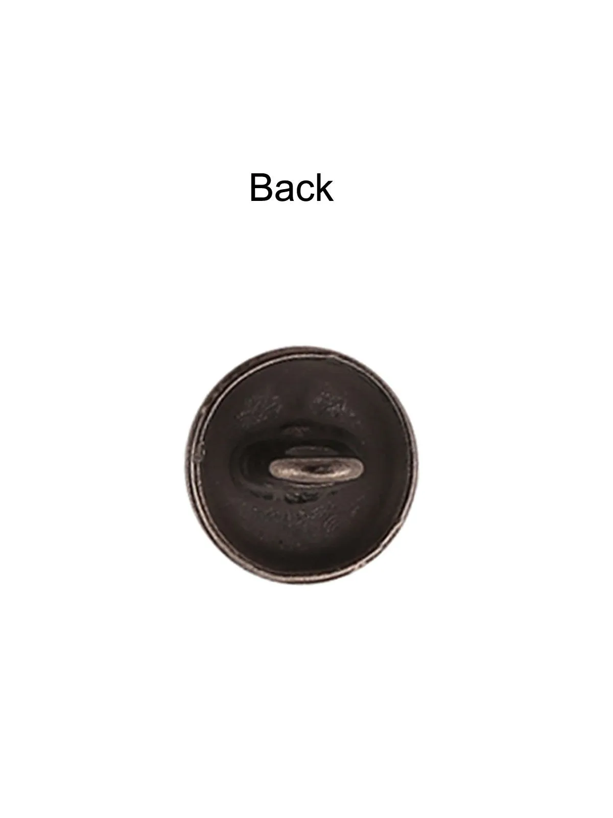 Antique Brass Round Shape Diamond Metal Button