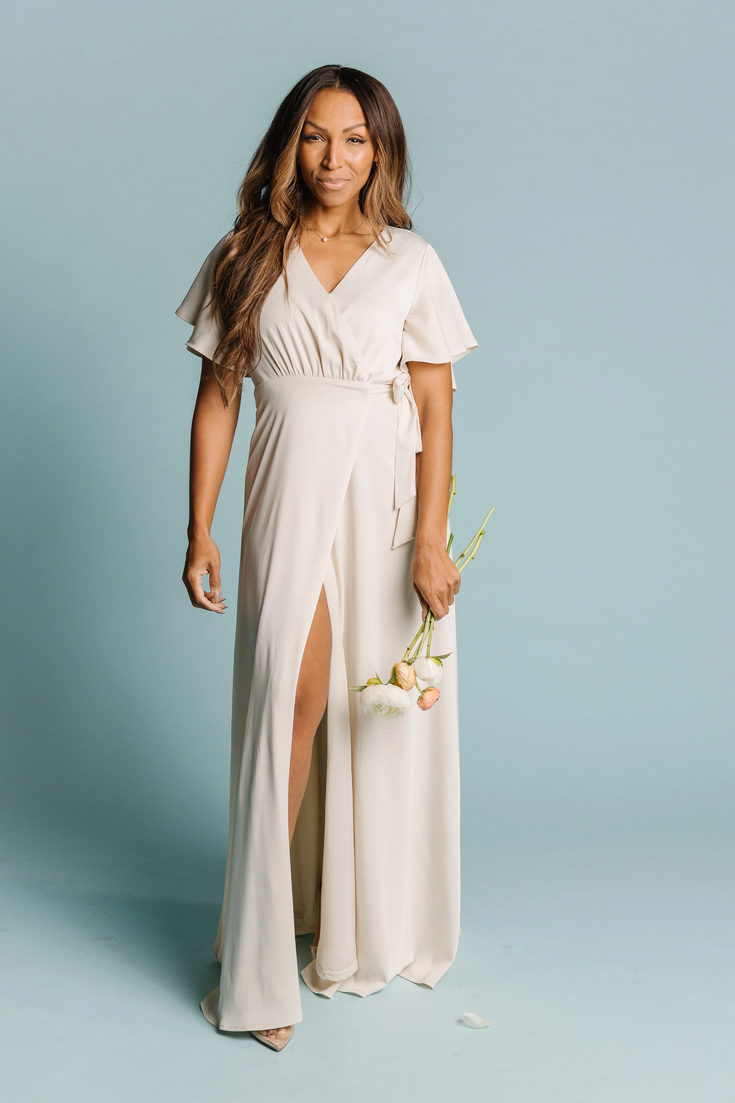 Arbor-Naples Satin Dress