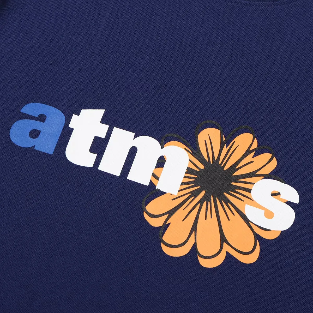 ATMOS FLOWER LOGO T-SHIRT