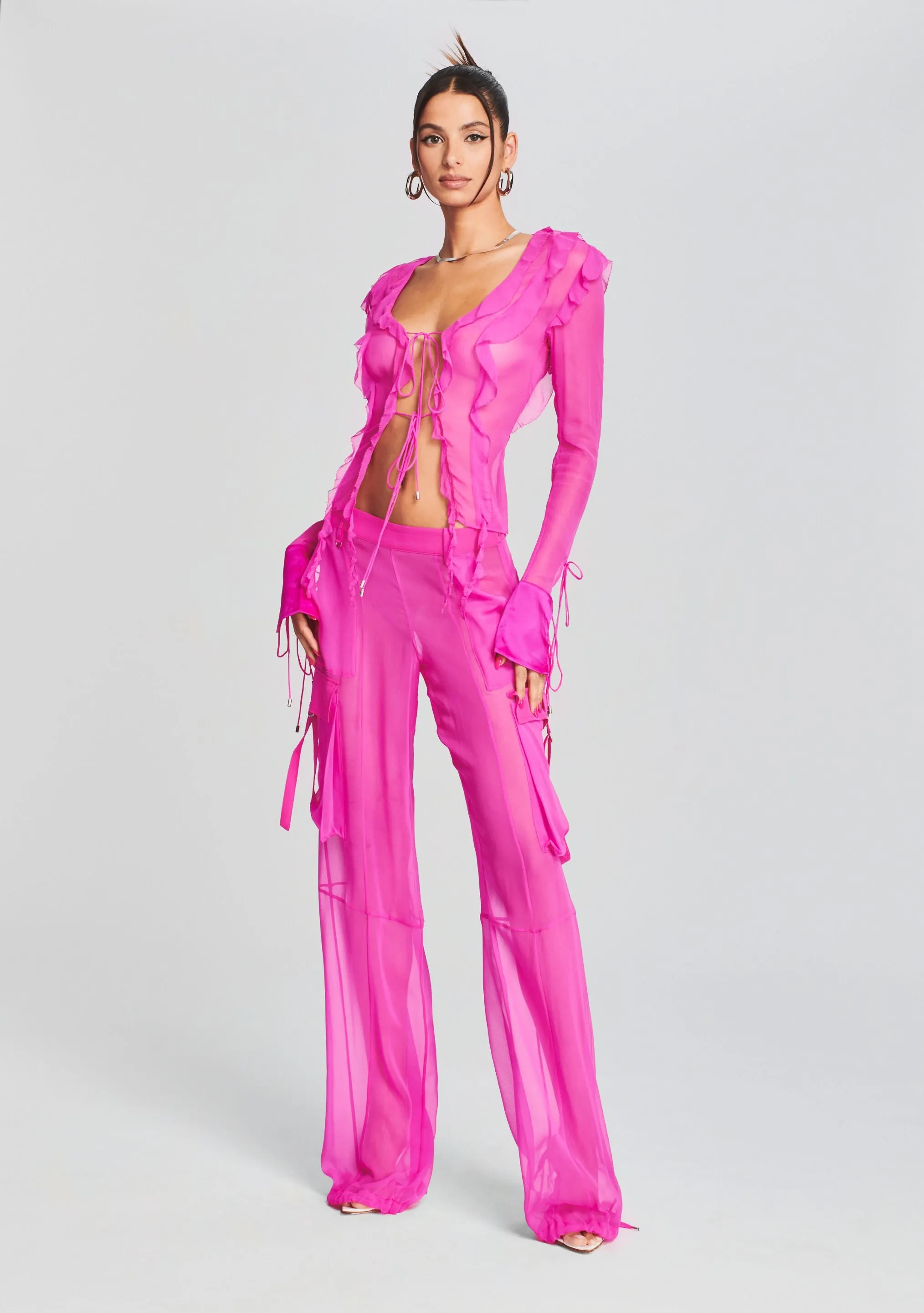 Aviva Silk Chiffon Blouse