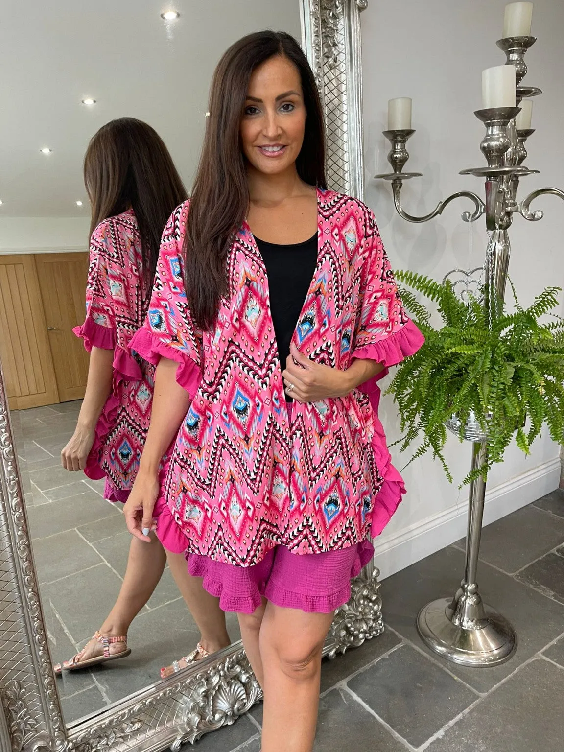 Aztec Print Cover Up Nikita