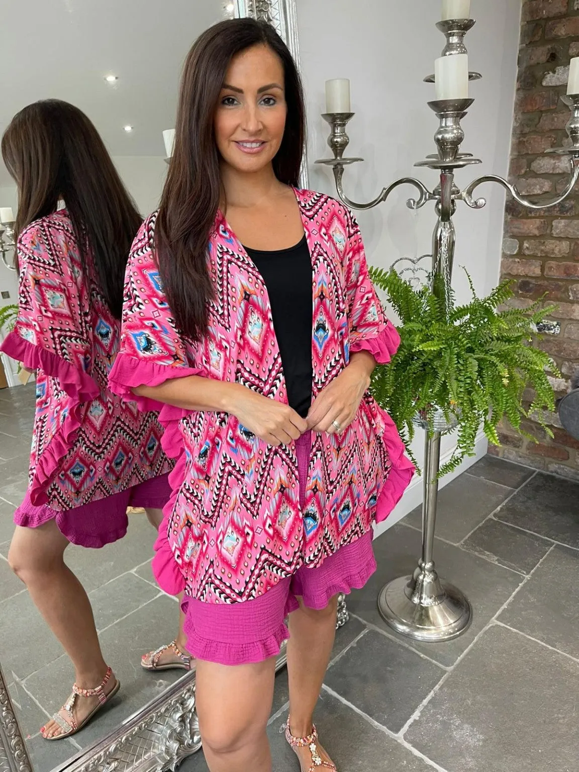 Aztec Print Cover Up Nikita