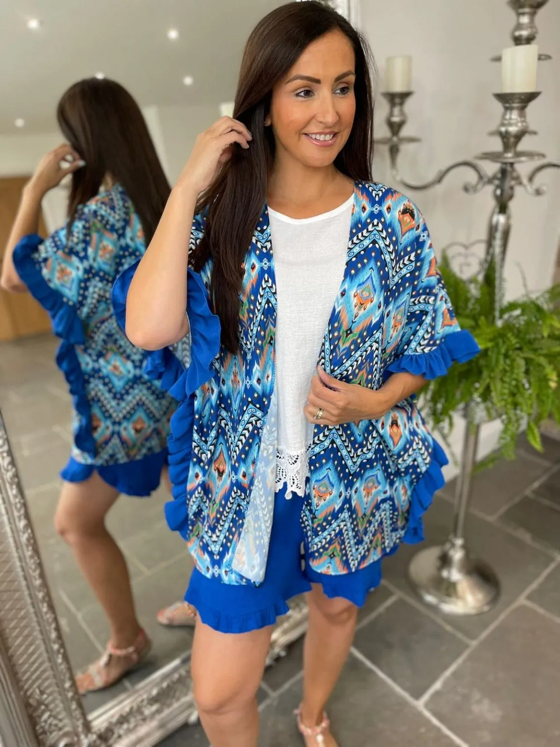 Aztec Print Cover Up Nikita