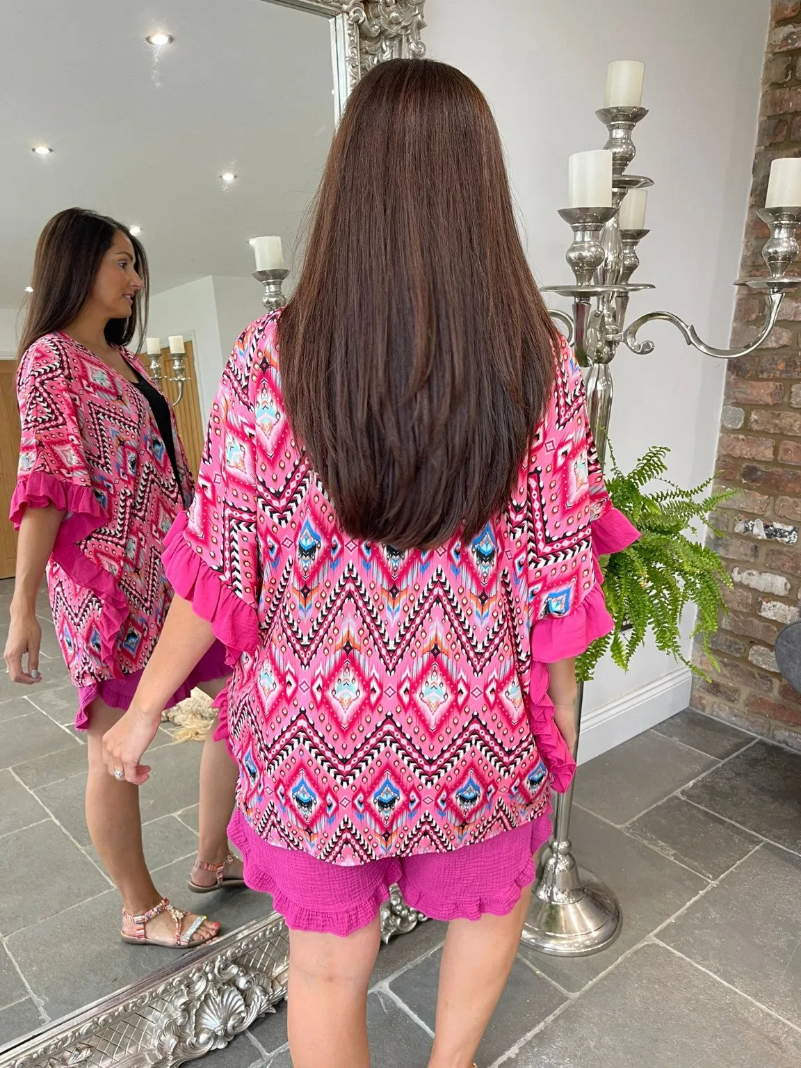 Aztec Print Cover Up Nikita