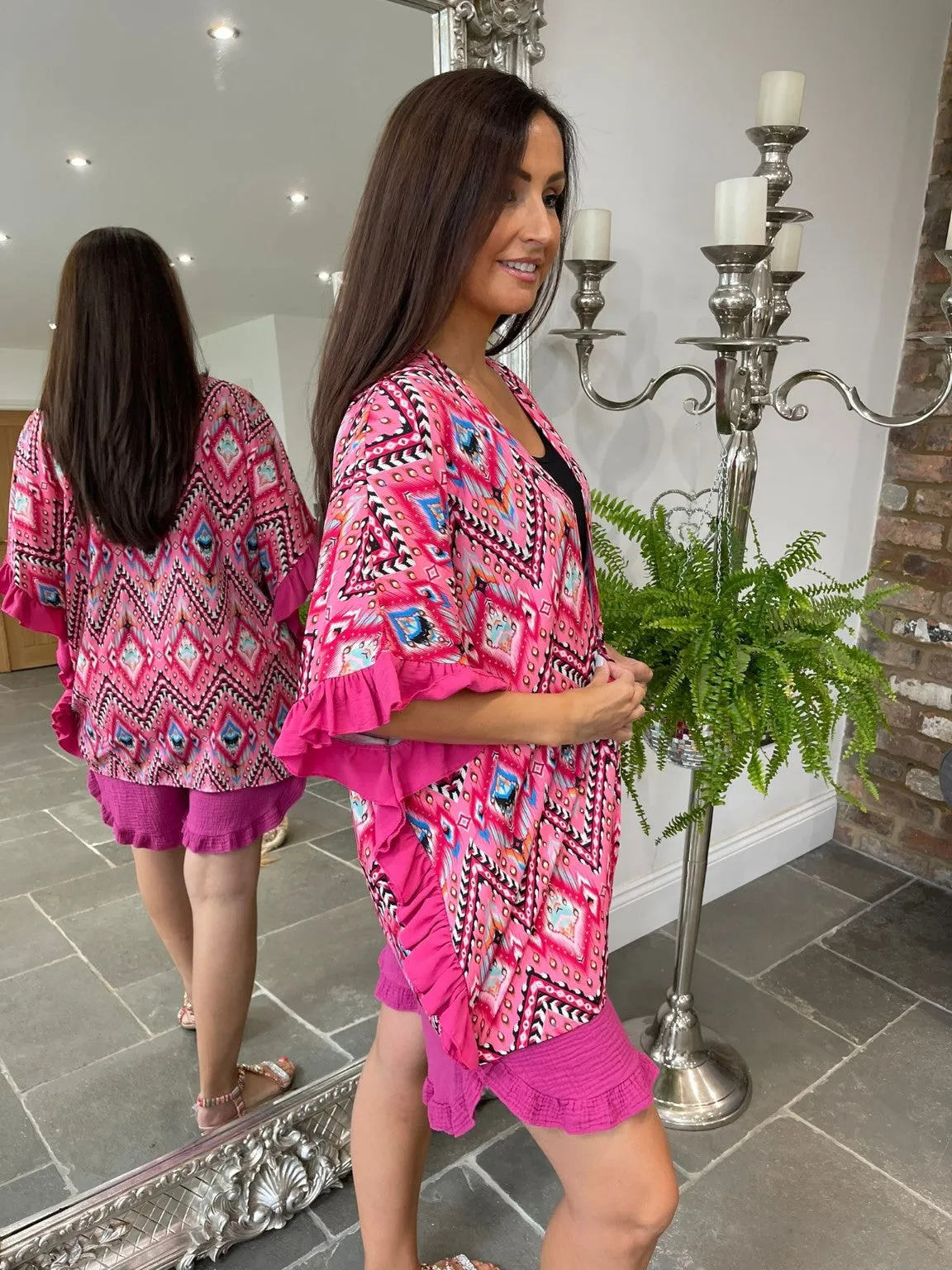 Aztec Print Cover Up Nikita