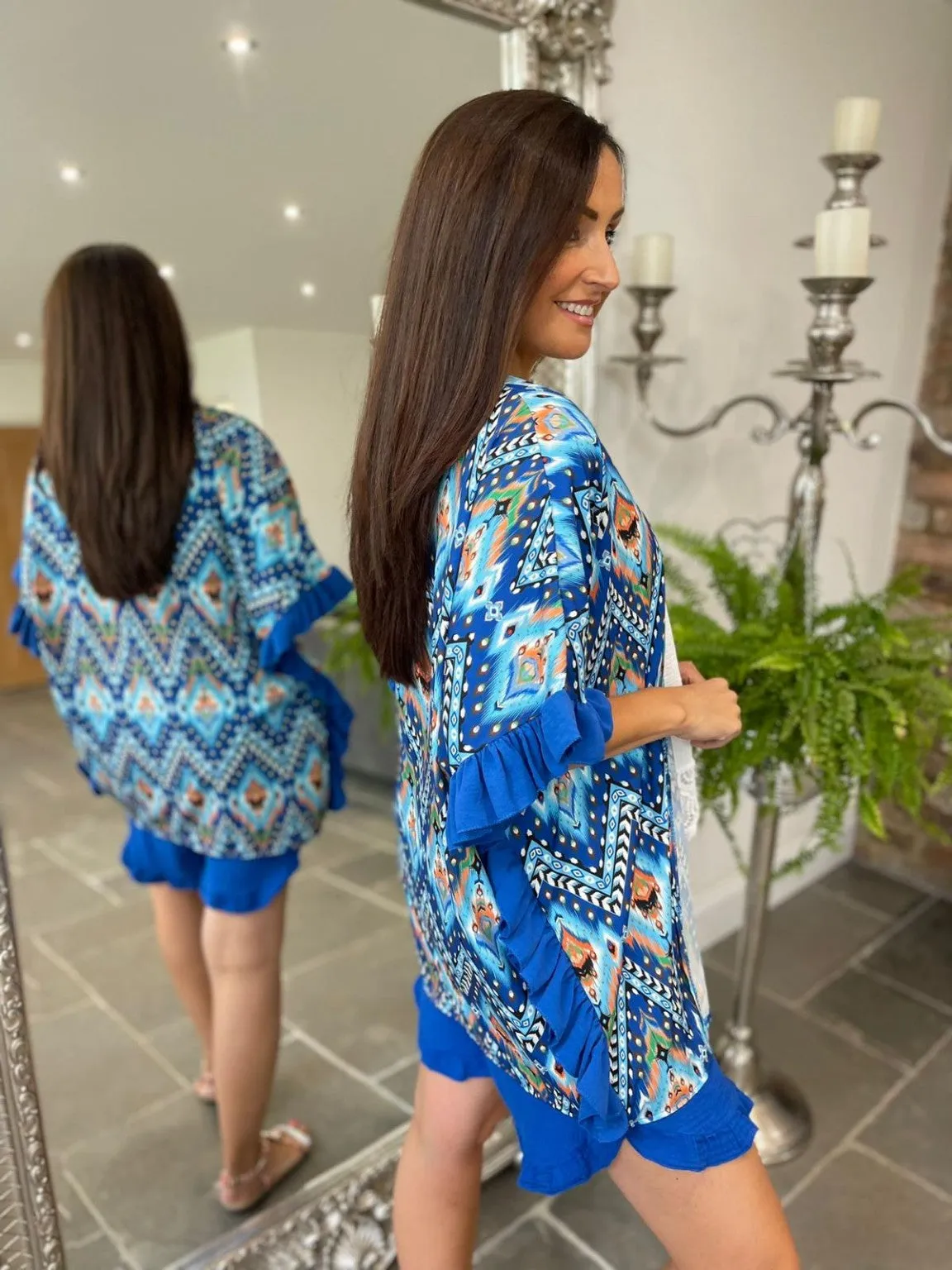 Aztec Print Cover Up Nikita
