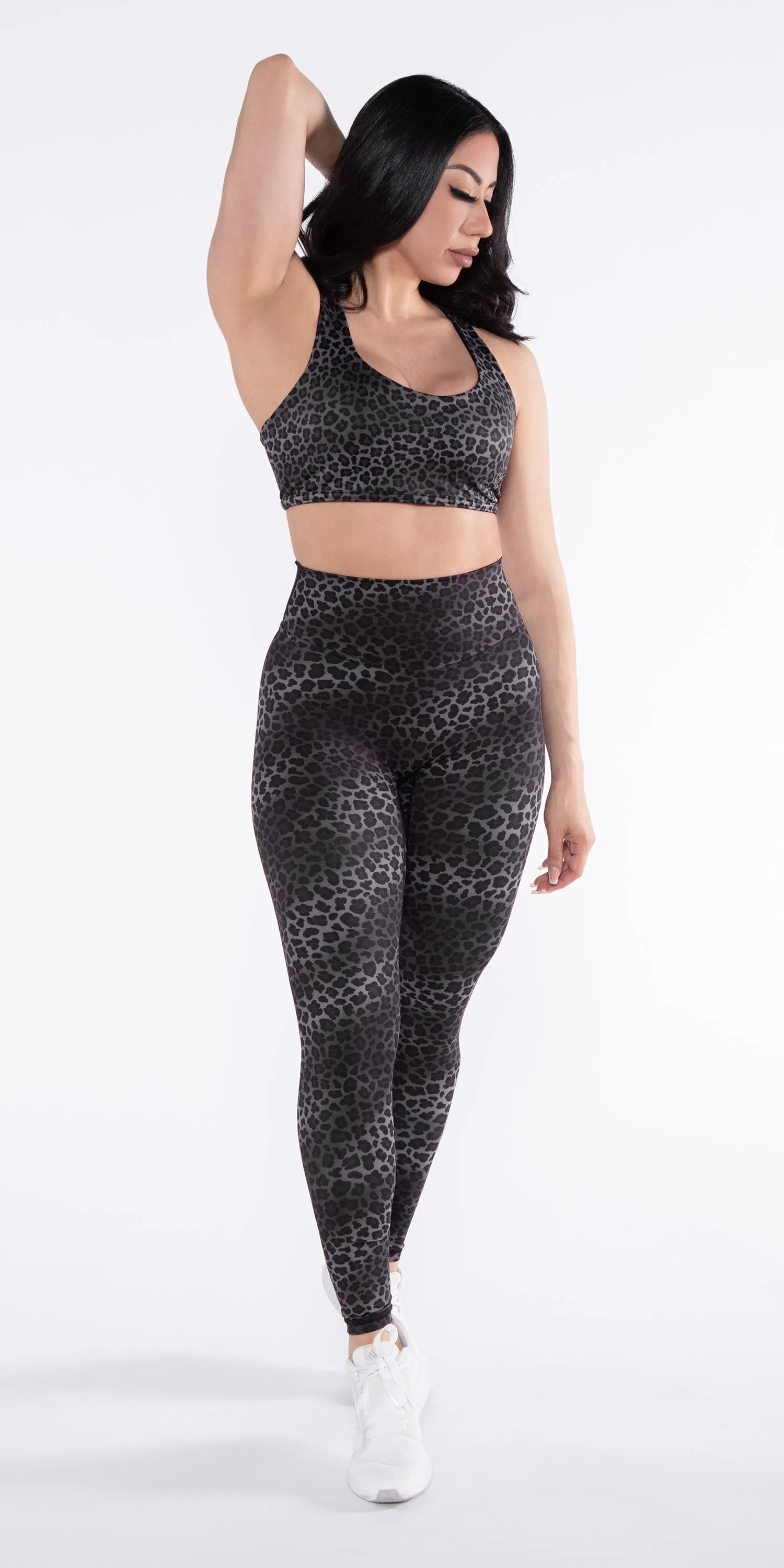 Black Cheetah - Contour Legging