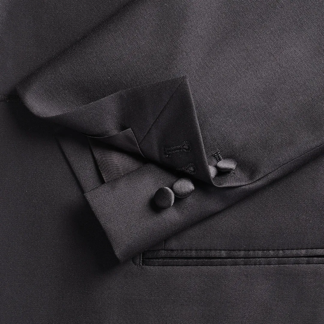 Black Three-Piece Dinner Suit