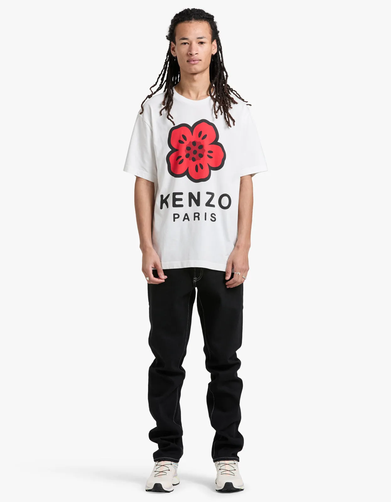 Boke Flower Classic T Shirt - 02 Off White