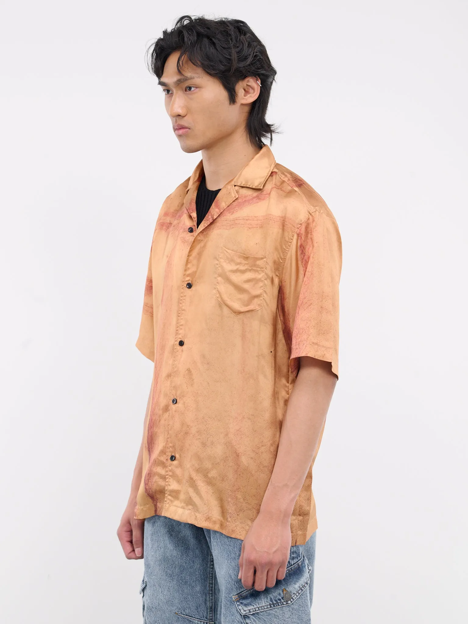 Bowling Shirt (SH-004-B-SAFRAN)