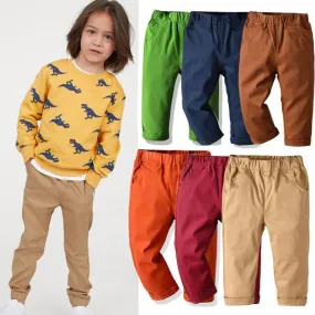 Boy's Cotton Casual Trousers