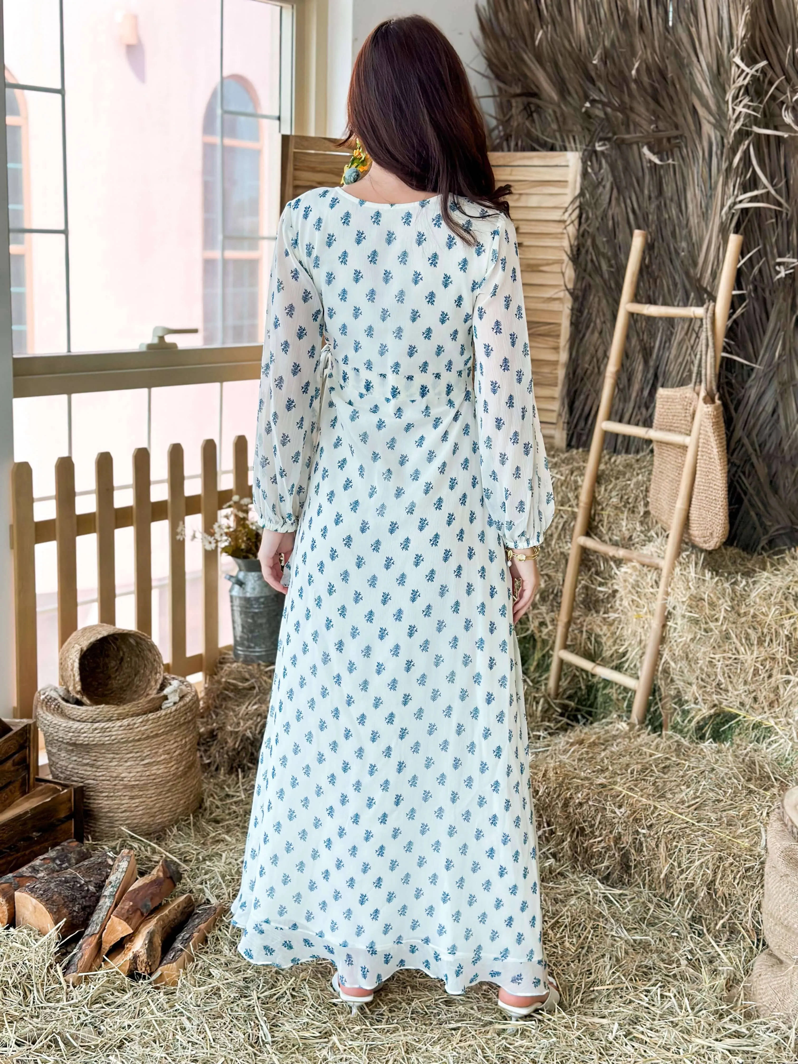 Buttercup Wrap Floral Dress