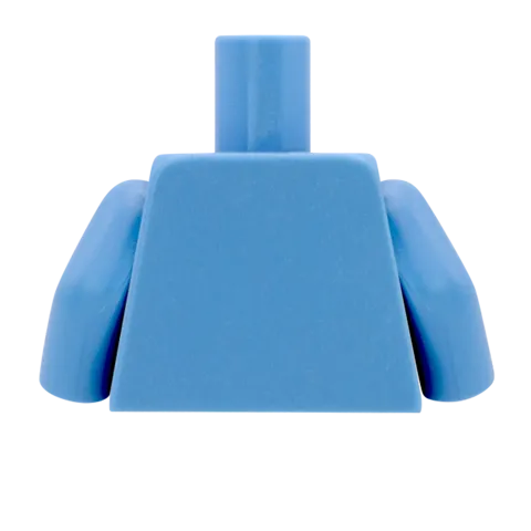 Buttoned Up Tuxedo with Bowtie - Custom Design Minifigure Torso