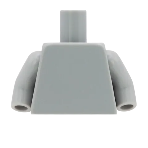 Buttoned Up Tuxedo with Bowtie - Custom Design Minifigure Torso
