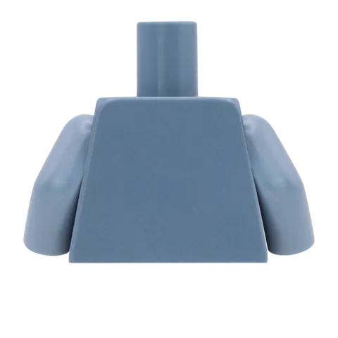 Buttoned Up Tuxedo with Bowtie - Custom Design Minifigure Torso