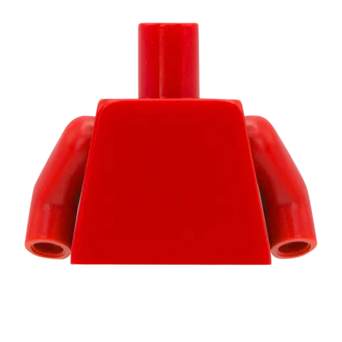 Buttoned Up Tuxedo with Bowtie - Custom Design Minifigure Torso
