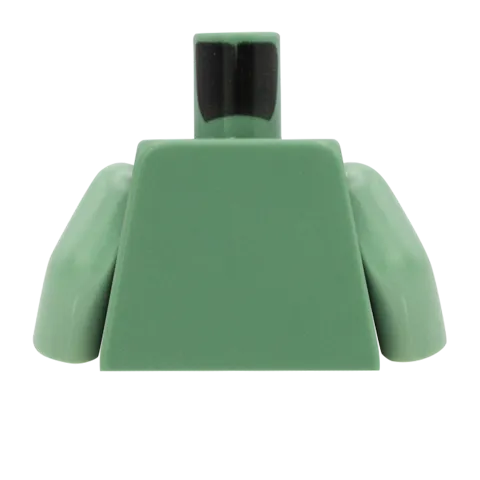 Buttoned Up Tuxedo with Bowtie - Custom Design Minifigure Torso