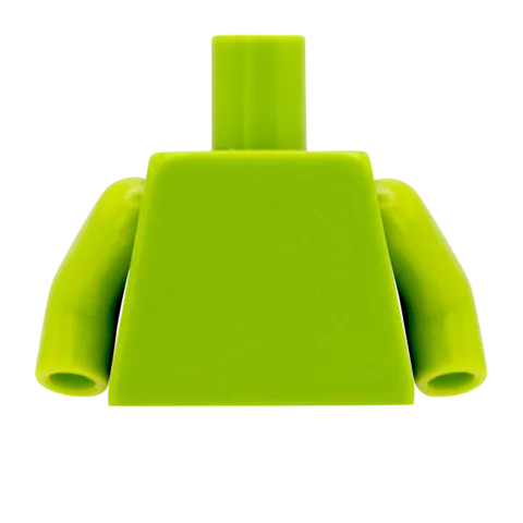 Buttoned Up Tuxedo with Bowtie - Custom Design Minifigure Torso