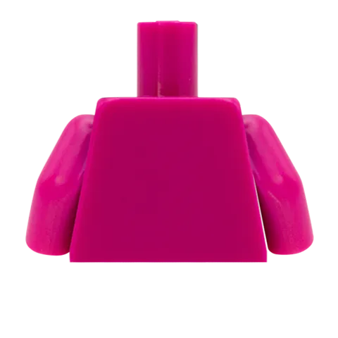 Buttoned Up Tuxedo with Bowtie - Custom Design Minifigure Torso