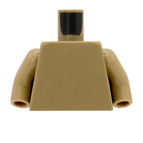 Buttoned Up Tuxedo with Bowtie - Custom Design Minifigure Torso