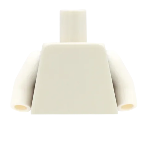 Buttoned Up Tuxedo with Bowtie - Custom Design Minifigure Torso