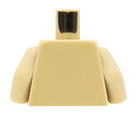 Buttoned Up Tuxedo with Bowtie - Custom Design Minifigure Torso
