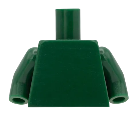 Buttoned Up Tuxedo with Bowtie - Custom Design Minifigure Torso