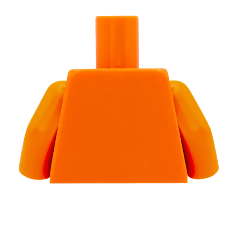Buttoned Up Tuxedo with Bowtie - Custom Design Minifigure Torso