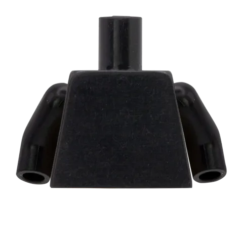 Buttoned Up Tuxedo with Bowtie - Custom Design Minifigure Torso