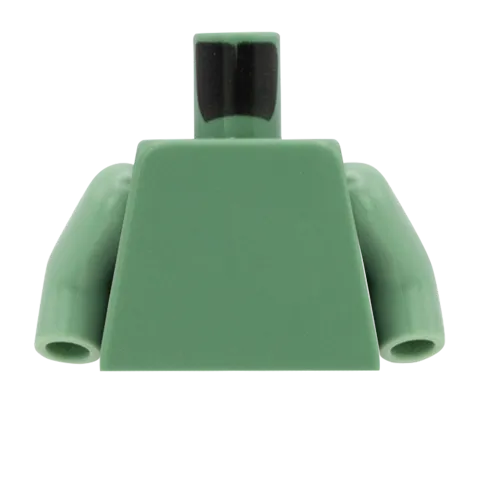 Buttoned Up Tuxedo with Bowtie - Custom Design Minifigure Torso