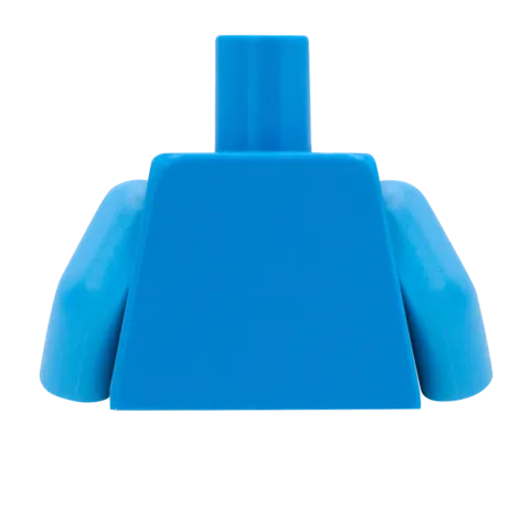 Buttoned Up Tuxedo with Bowtie - Custom Design Minifigure Torso