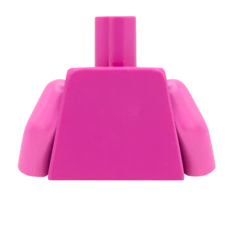 Buttoned Up Tuxedo with Bowtie - Custom Design Minifigure Torso