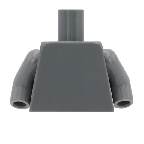 Buttoned Up Tuxedo with Bowtie - Custom Design Minifigure Torso