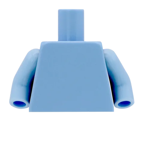 Buttoned Up Tuxedo with Bowtie - Custom Design Minifigure Torso