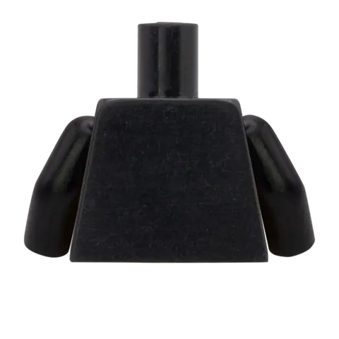 Buttoned Up Tuxedo with Bowtie - Custom Design Minifigure Torso