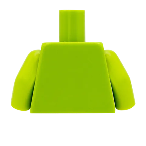 Buttoned Up Tuxedo with Bowtie - Custom Design Minifigure Torso