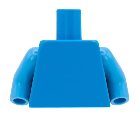 Buttoned Up Tuxedo with Bowtie - Custom Design Minifigure Torso